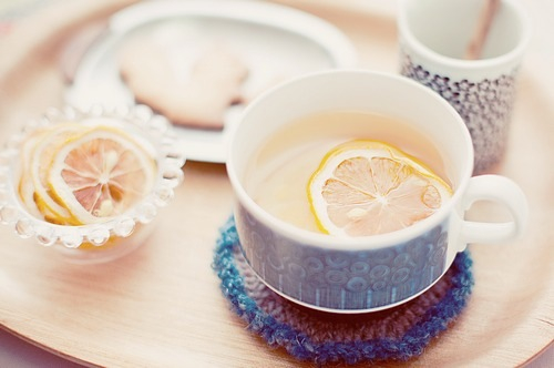 『朝レモン水』の作り方