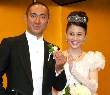 市川海老蔵さんと小林麻央さんが結婚